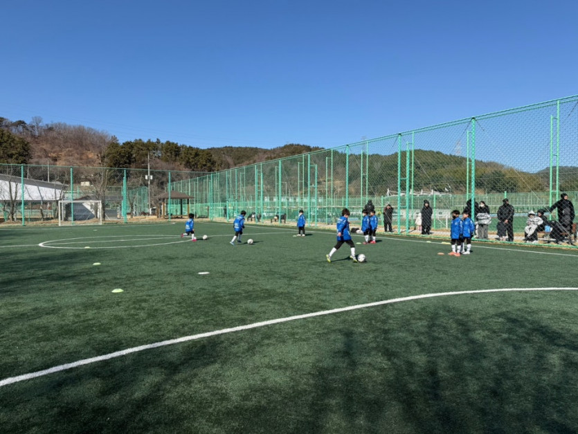 2호점 야외구장 훈련